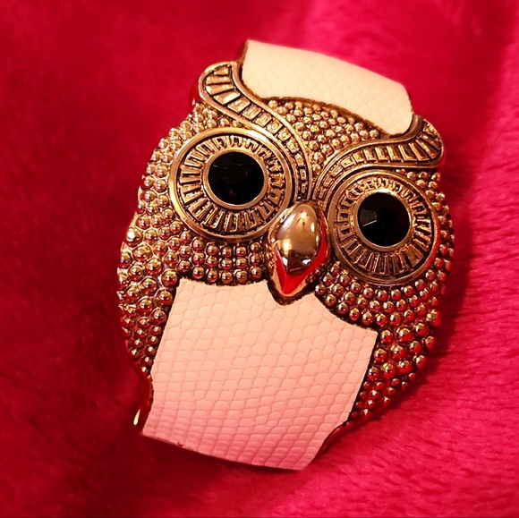 Vintage OWL Clampler Bracelet - Picture 5 of 6